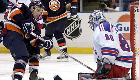 Forget about his spear of Sidney Crosby; New York Islander left winger Jason Blake should be lauded for his goal scoring.