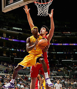 Atlanta Hawks centre Zaza Pachulia is getting plenty of burn off the bench.