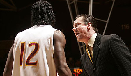 Winthrop Coach Gregg Marshall will try to take the Eagles to the next level.