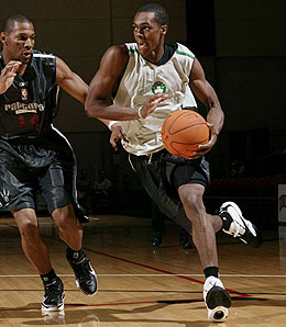 Boston Celtics point guard Rajon Rondo has enjoyed a solid rookie season.