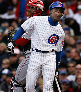Chicago Cubs centrefielder Alfonso Soriano has yet to pay dividends.