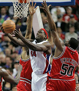 Detroit Pistons centre Chris Webber could be a good addition if he's on your waiver wire.