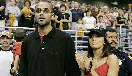 Tony Parker and Eva Longoria look sickeningly good together.