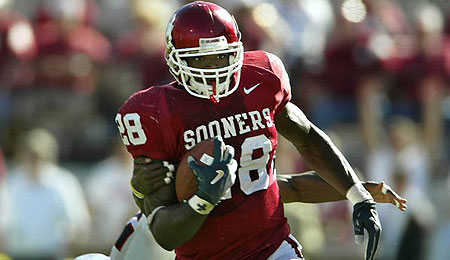 New Minnesota Vikings running back Adrian Peterson will press Chester Taylor for the starting gig in time.