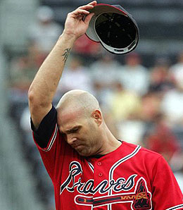 Atlanta Braves starter Tim Hudson has really turned things around this season.