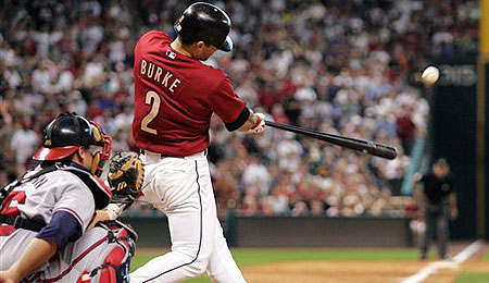 Houston Astros IF/OF Chris Burke continues to flail away as a major leaguer.