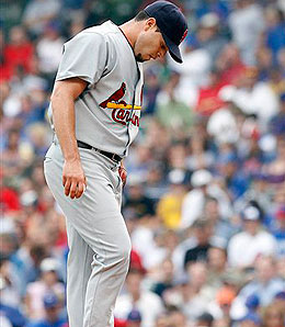 New St. Louis Cardinals starter Joel Piniero is looking great.
