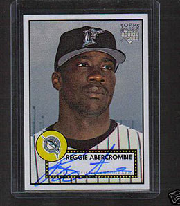 Reggie Abercrombie deserves another chance with the Florida Marlins.