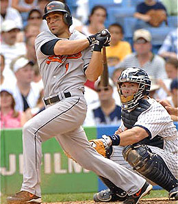Brian Roberts has cooled off for the O's.