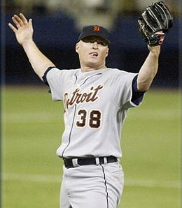 Jeremy Bonderman's elbow is barking.