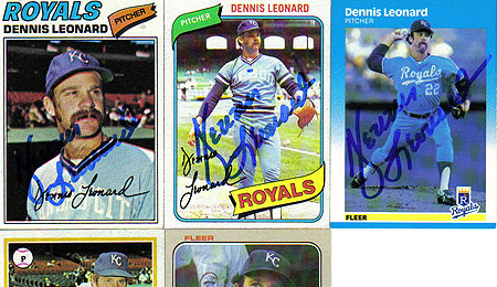 Former Royal ace Dennis Leonard got his start in the ACBL.