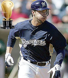 Ryan Braun was a man among boys in this year's rookie class.