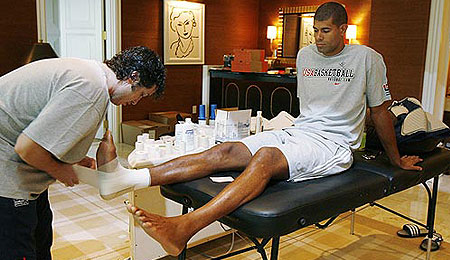 Shane Battier enjoyed a big night for the Rockets.