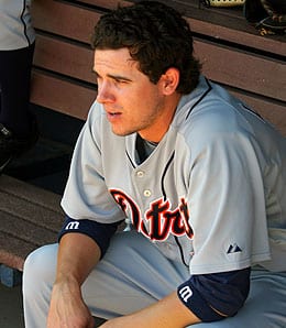 Jeff Larish showed promising power in his most recent stint with the Detroit Tigers. Jeff Larish showed promising power in his most recent stint with the Detroit Tigers.