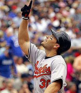 Luke Scott is struggling for the Baltimore Orioles lately. Luke Scott is struggling for the Baltimore Orioles lately.