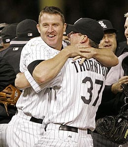 Matt Thornton is enjoying another excellent season for the Chicago White Sox. Matt Thornton is enjoying another excellent season for the Chicago White Sox.