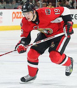 Jason Spezza missed time for the Ottawa Senators. Jason Spezza missed time for the Ottawa Senators.