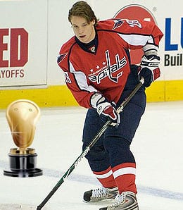 Alexander Semin is a superb bongo player for the Washington Capitals.