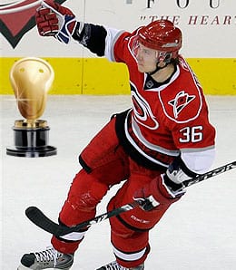 Jussi Jokinen is Mr. Shootout for the Carolina Hurricanes.