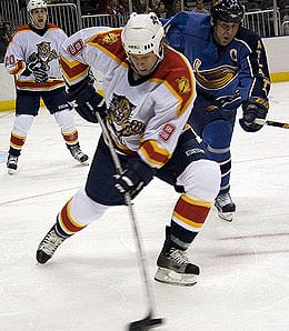 Stephen Weiss is having a career year for the Florida Panthers.