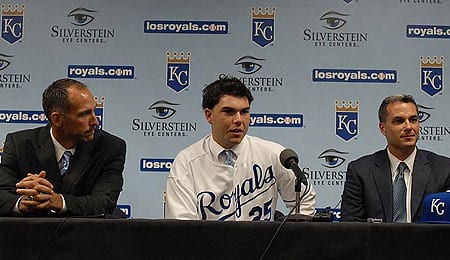 Eric Hosmer will soon be mashing for the Kansas City Royals.