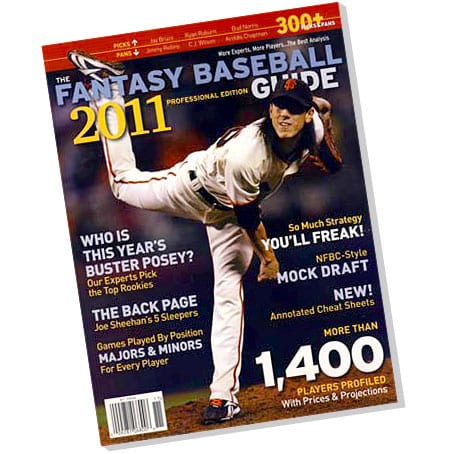 2011 Fantasy Baseball Guide