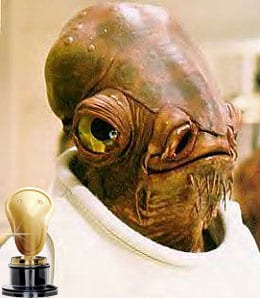 Admiral Ackbar is unimpressed with the Los Angeles Kings.