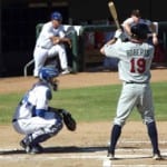 Arizona Fall League 2012010 Minnesota Twins outfielder prospect Nate Roberts tore it up in the AFL and is a real rabbit, swiping six bases.