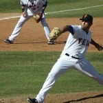 Arizona Fall League 2012036 Texas Rangers’ relief prospect Jimmy Reyes looked really good in going undefeated at the AFL.