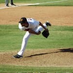 Arizona Fall League 2012059 Chris Martin pitched exclusively out of the bullpen in the AFL.