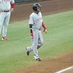 Arizona Fall League 2012107 Cincinnati Reds’ outfield prospect Billy Hamilton struggled to get hits in the AFL.